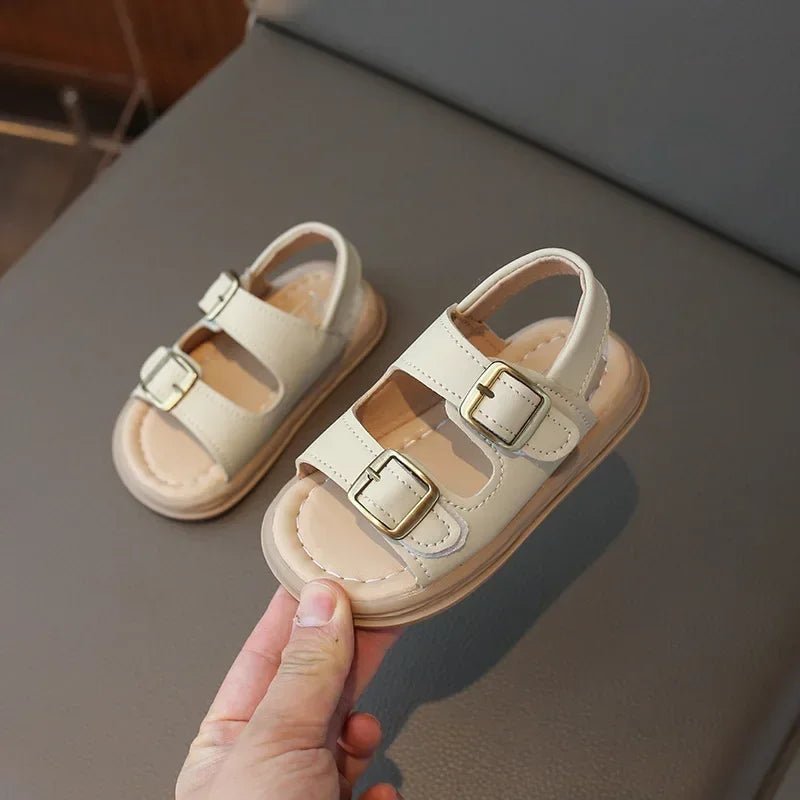 2024 Children Sandals for Girls and Boys Summer New Fashionable Korean Style Comfortable Soft Sole Casual Cute Baby Beach Shoes - JAC