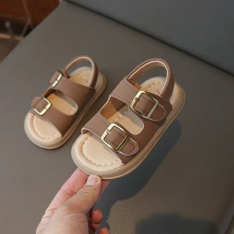 2024 Children Sandals for Girls and Boys Summer New Fashionable Korean Style Comfortable Soft Sole Casual Cute Baby Beach Shoes - JAC