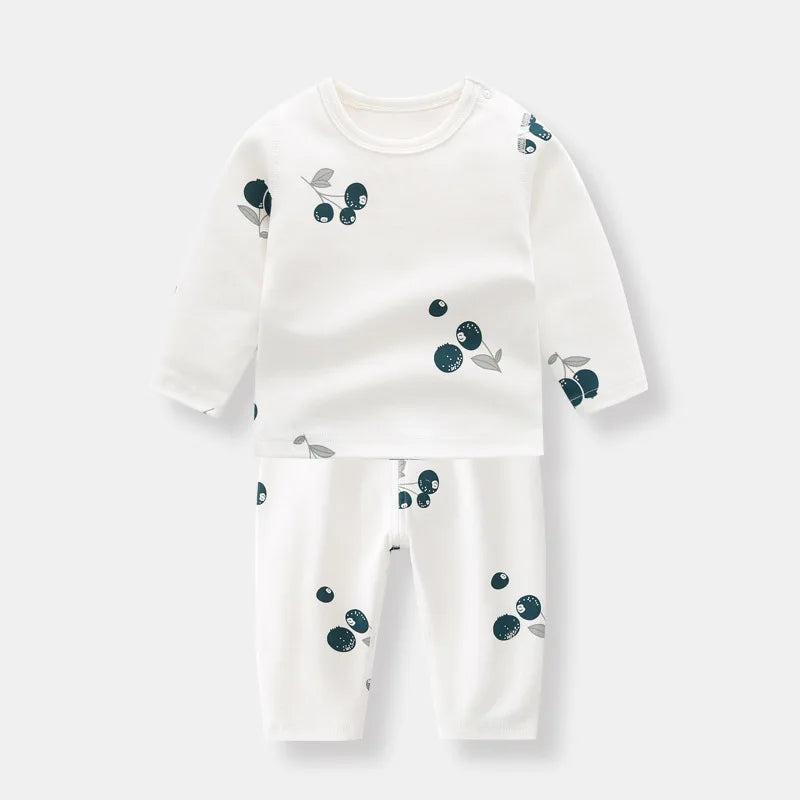 Baby Long Sleeve Cotton Top & Leggings Set | Newborn & Toddler Two Piece Set 