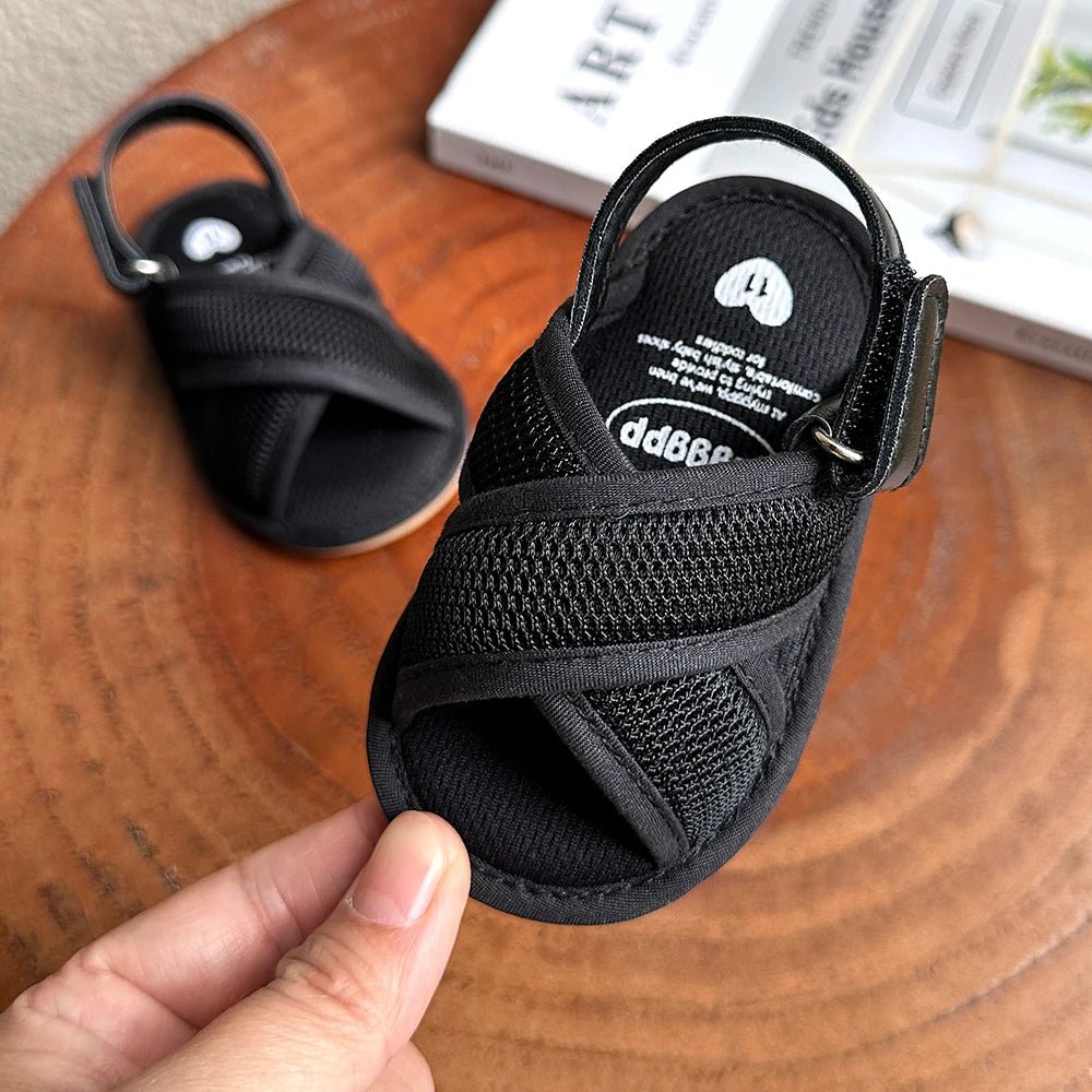 Baby Boys Girls Sandals Premium Infant Summer Outdoor Shoes PU Lightweight Soft Anti - Slip Sole Toddler Prewalker - JAC