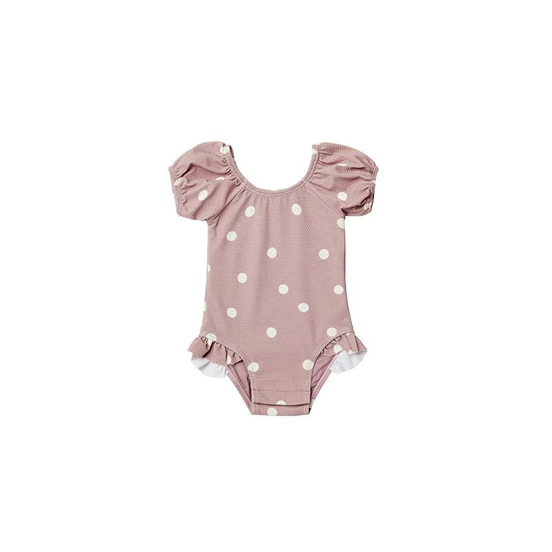 Baby Girl Floral Swim Suit Onesie Infant Toddler Child Swimwear Bathing Suit Kid Swimming Clothing Summer Holiday Vacation 1 - 5Y - JAC