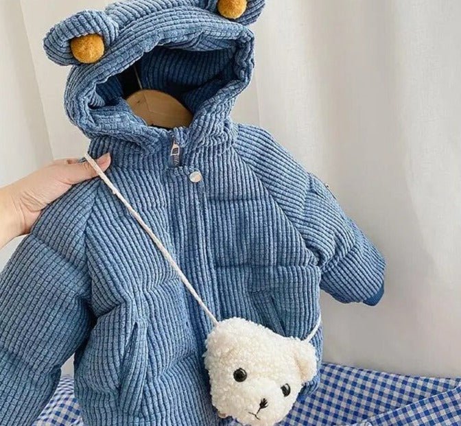 Bear Cub Cozy Hooded Winter Jacket - JAC