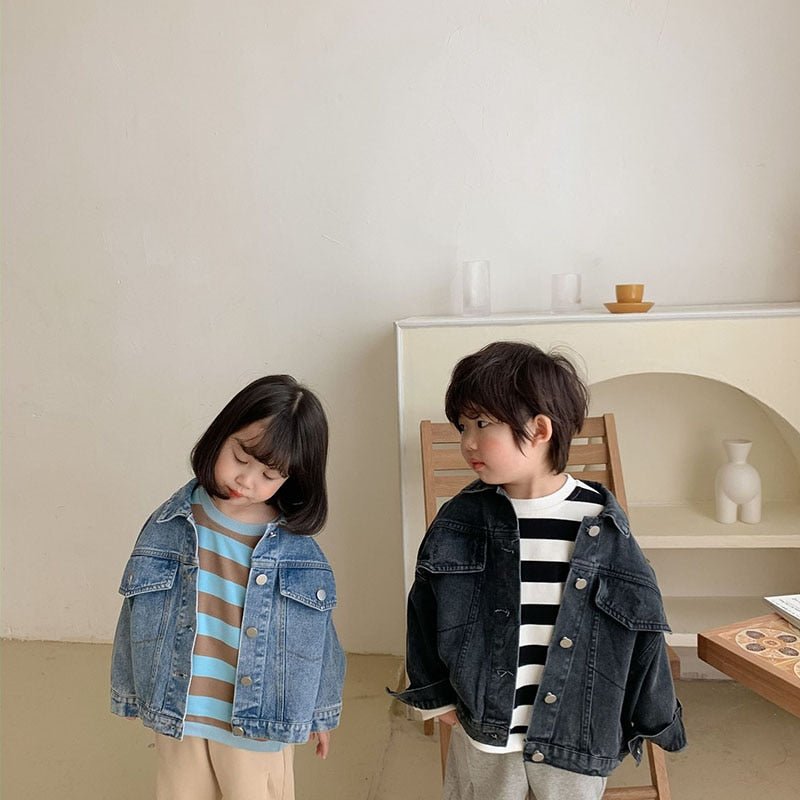 Blue Denim Jacket for Boys and Girls - JAC