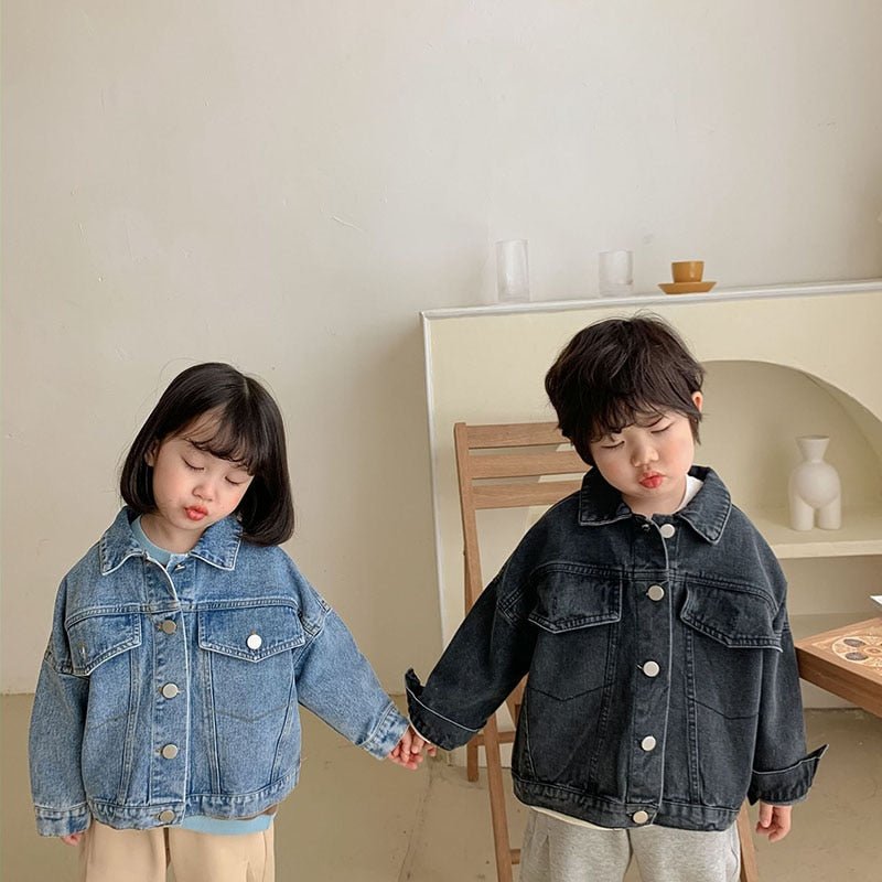 Blue Denim Jacket for Boys and Girls - JAC