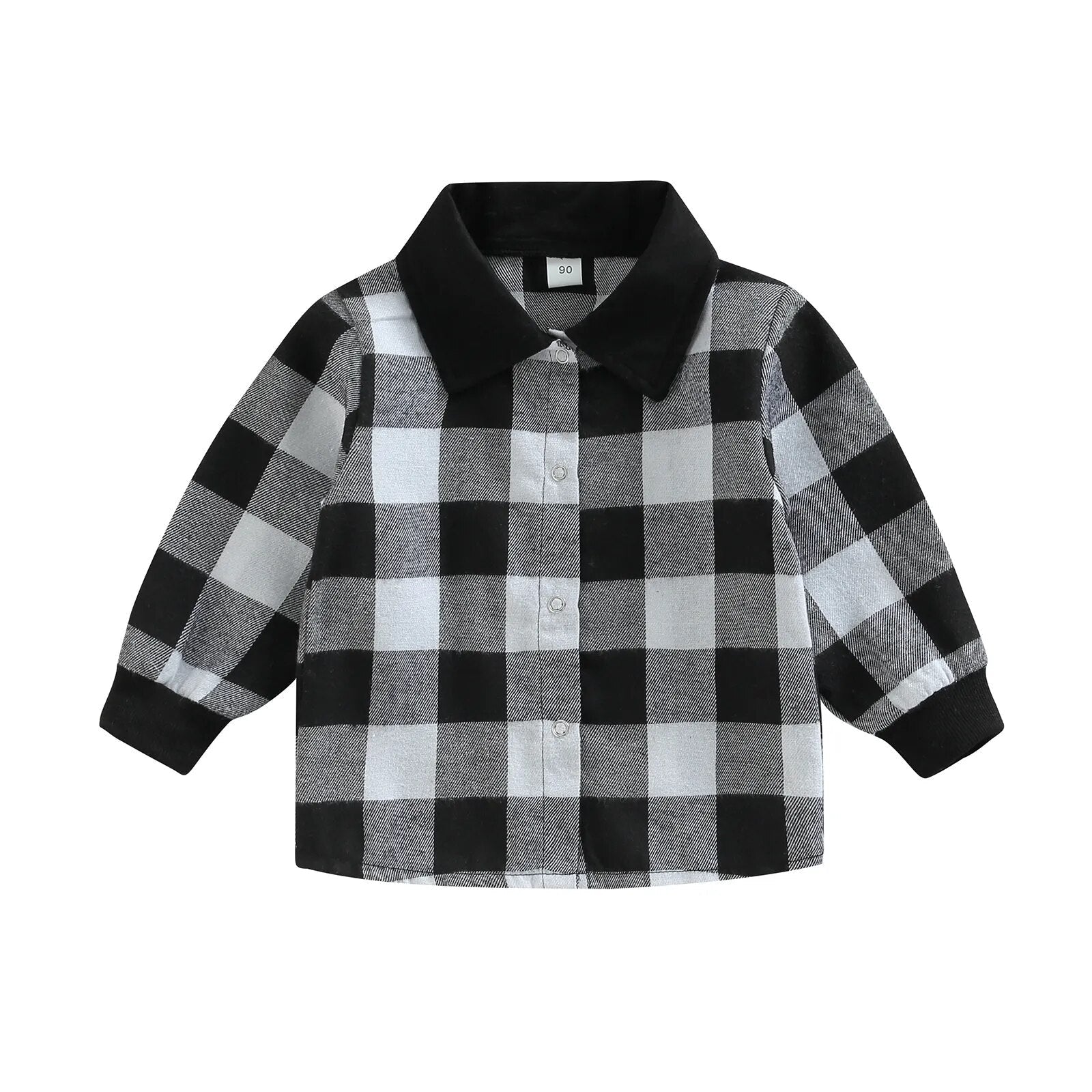 Checkered Youth Flannel Shacket - JAC