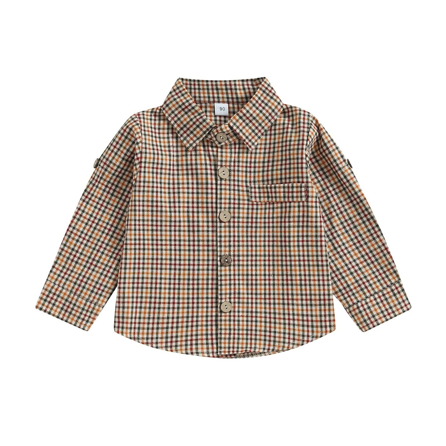 Checkered Youth Flannel Shacket - JAC