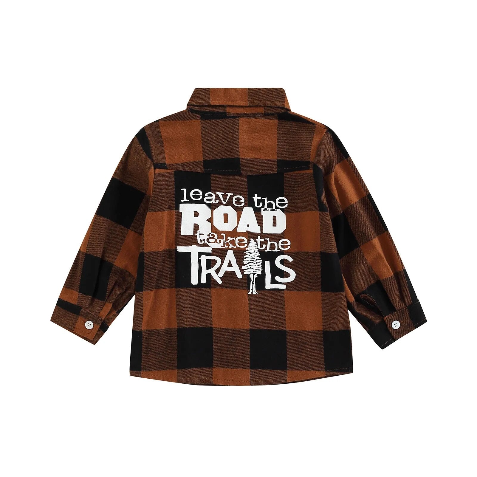 Checkered Youth Flannel Shacket - JAC