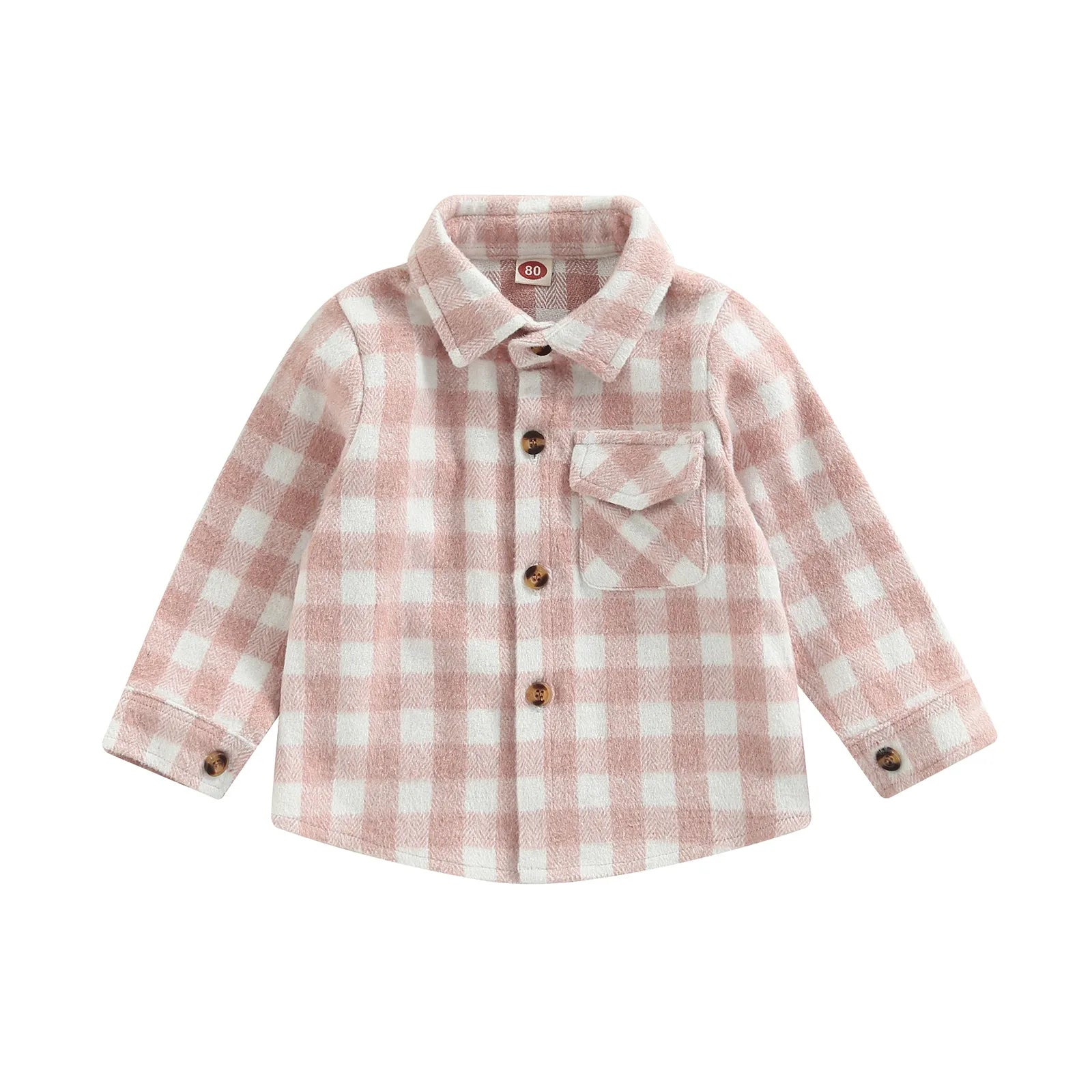 Checkered Youth Flannel Shacket - JAC