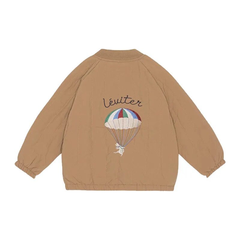 Children's Cozy Cartoon Bomber Jacket - JAC