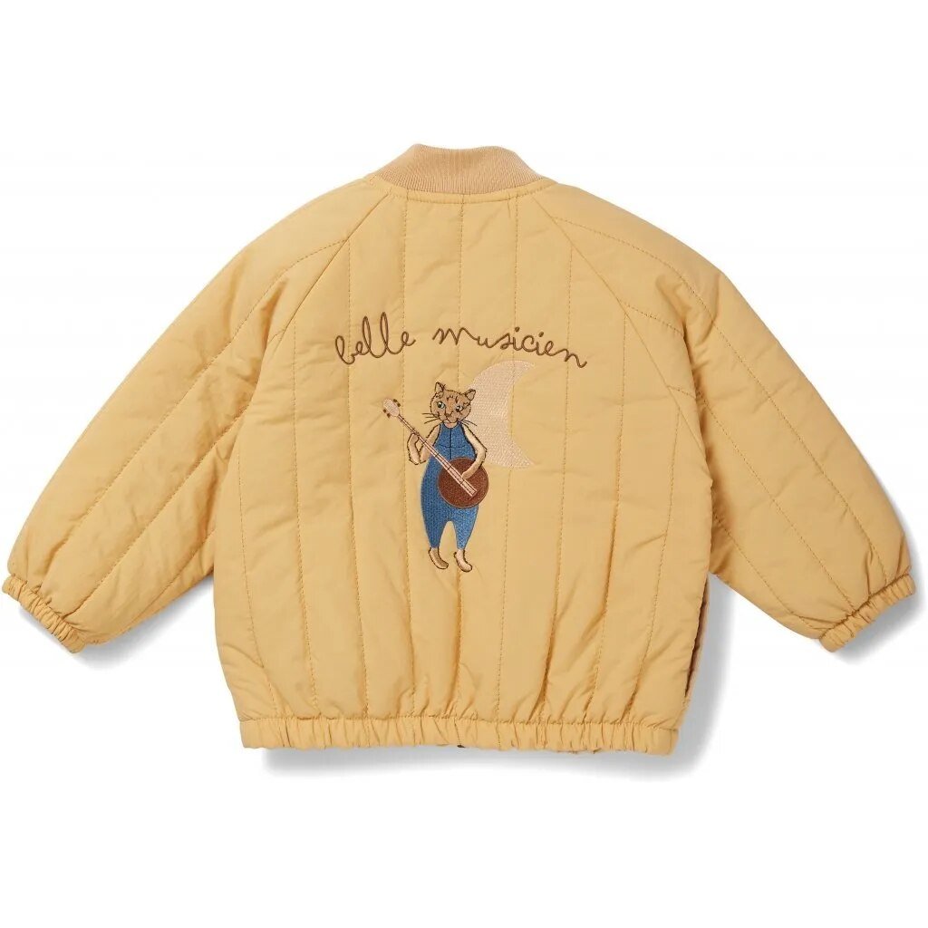 Children's Cozy Cartoon Bomber Jacket - JAC