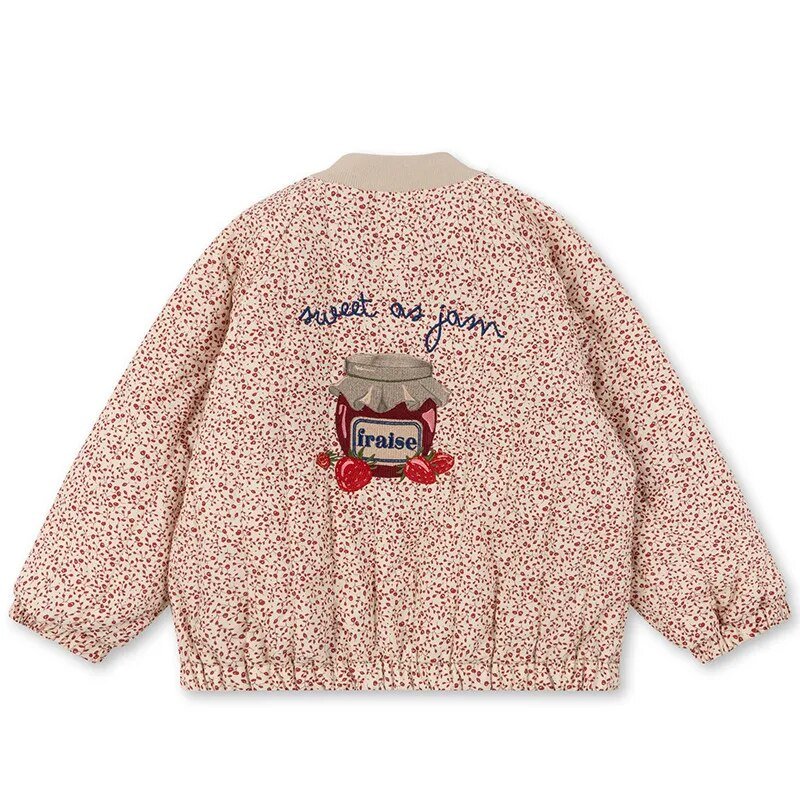 Children's Cozy Cartoon Bomber Jacket - JAC