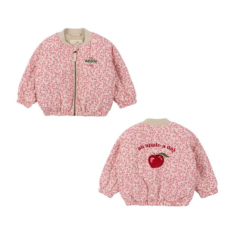 Children's Cozy Cartoon Bomber Jacket - JAC