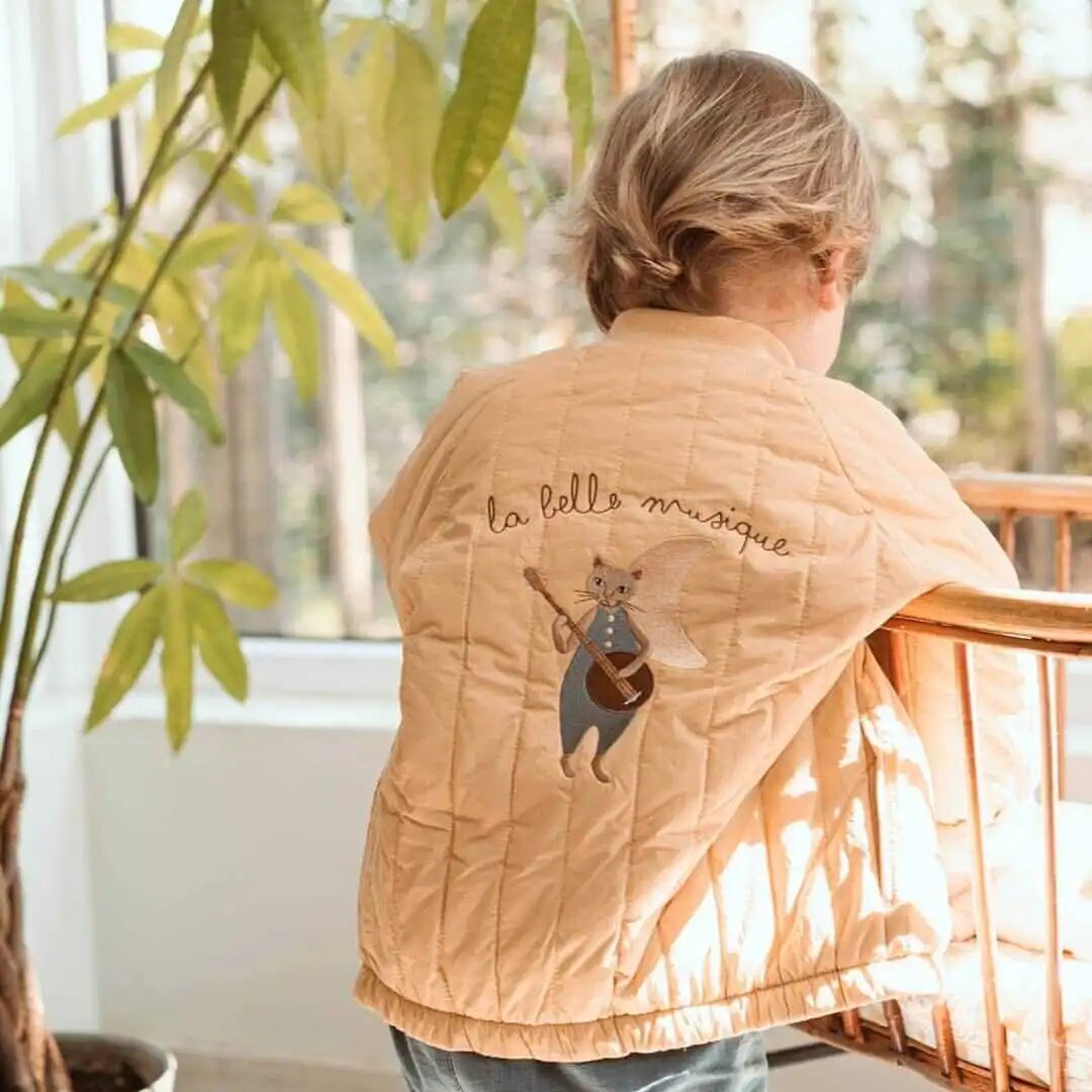 Children's Cozy Cartoon Bomber Jacket - JAC