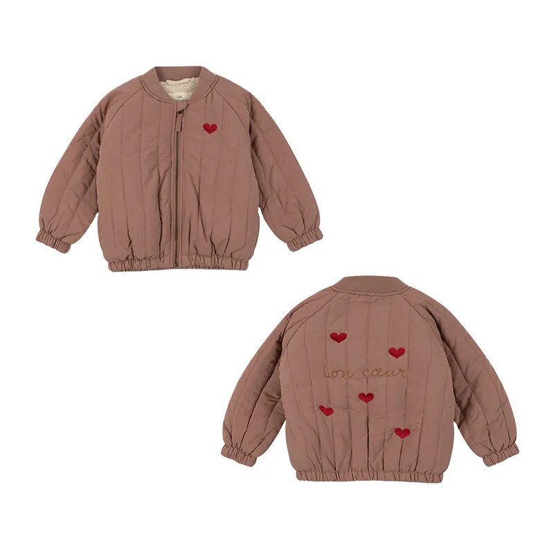 Children's Cozy Cartoon Bomber Jacket - JAC