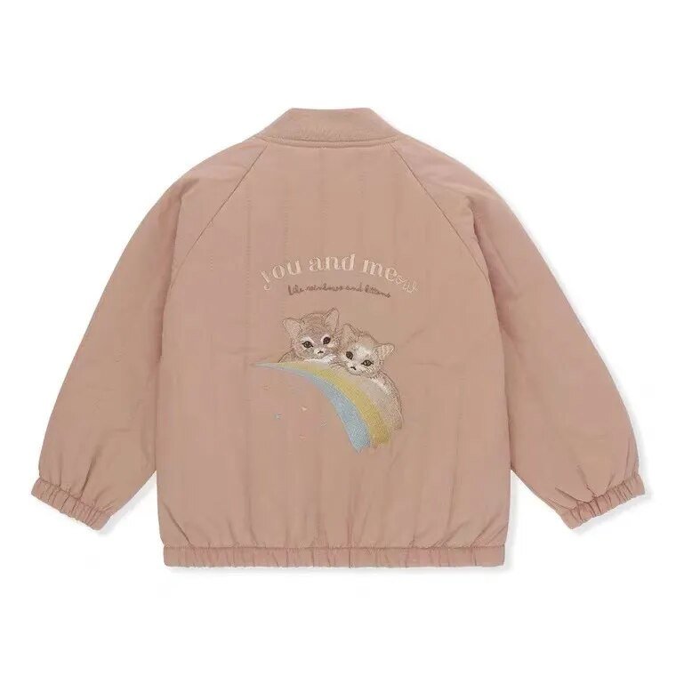 Children's Cozy Cartoon Bomber Jacket - JAC