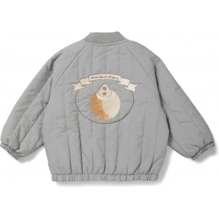 Children's Cozy Cartoon Bomber Jacket - JAC