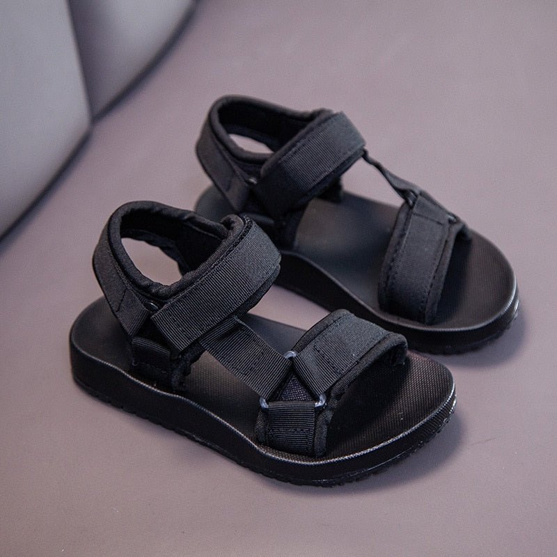 Chunky Heel Strap Sandals for Children - JAC