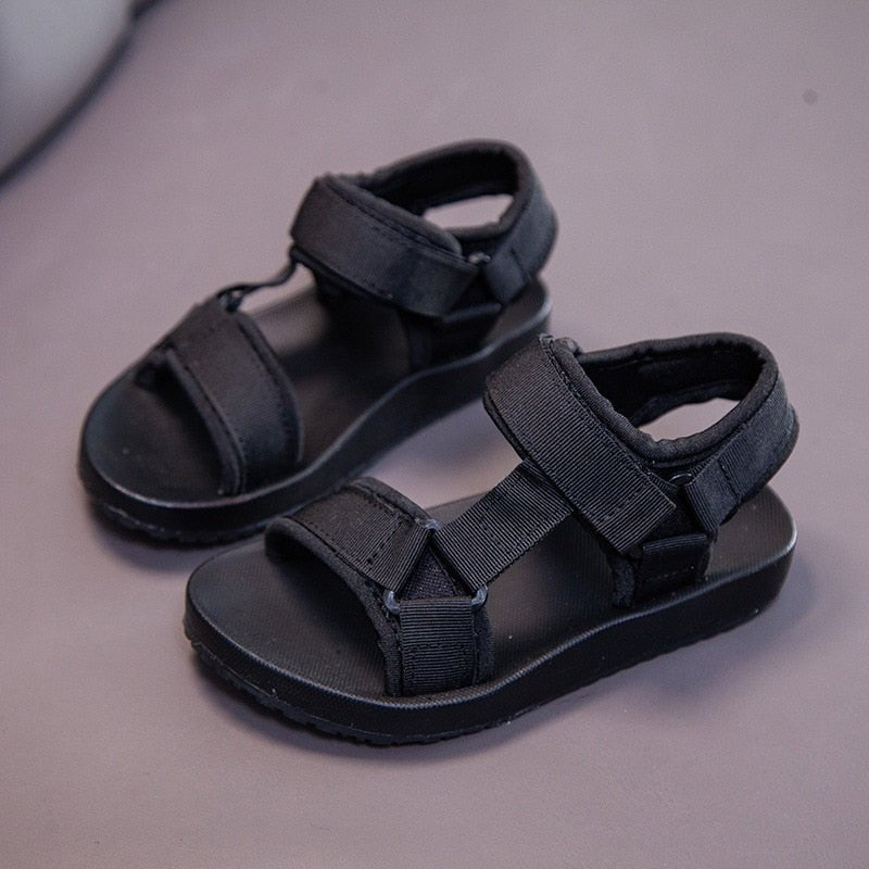 Chunky Heel Strap Sandals for Children - JAC