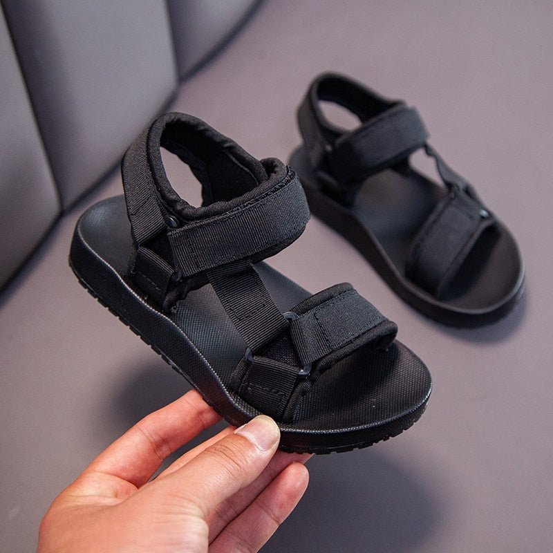 Chunky Heel Strap Sandals for Children - JAC