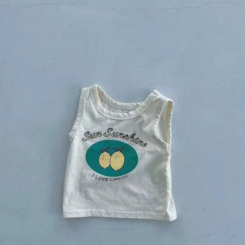Cotton Tank Top and Shorts Set for Unisex Babies - JAC