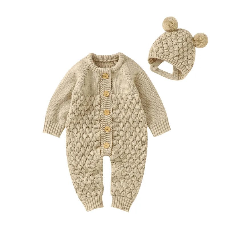 Cozy Cable Knit Baby Winter Ensemble - JAC