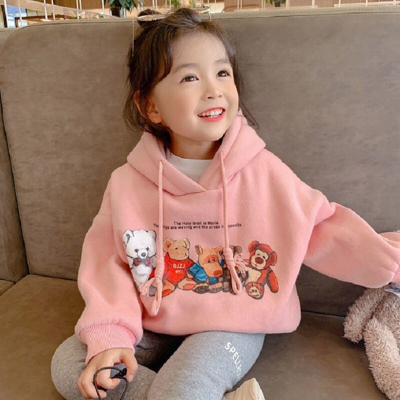 Cozy Cartoon Hoodie for Kids - Ages 9 Months to 7 Years - JAC