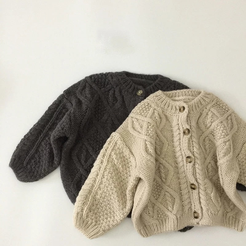 Cozy Cotton Cable Knit Sweater - JAC