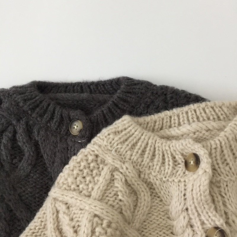 Cozy Cotton Cable Knit Sweater - JAC