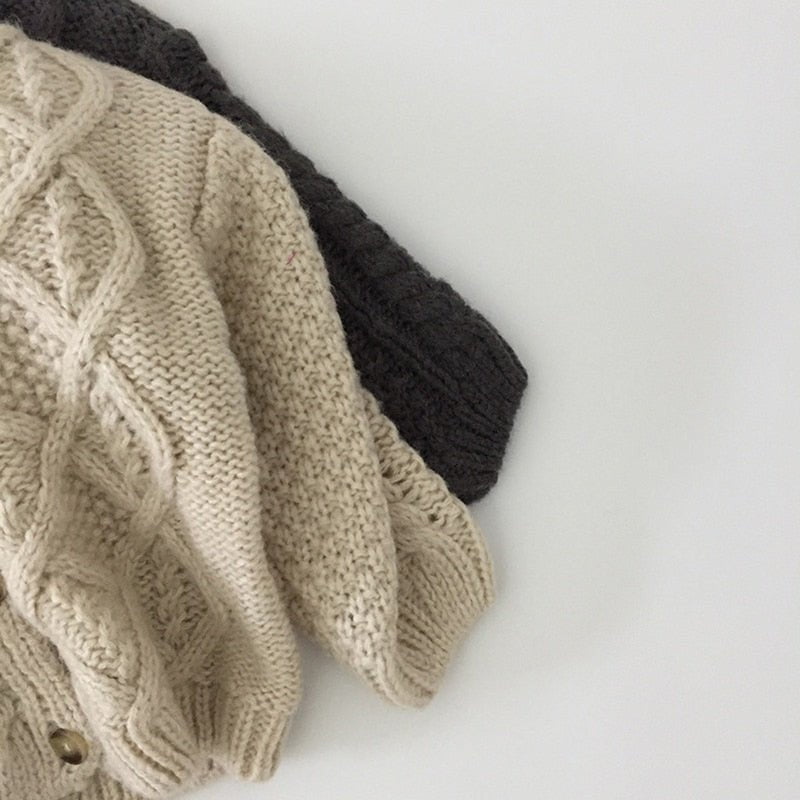 Cozy Cotton Cable Knit Sweater - JAC