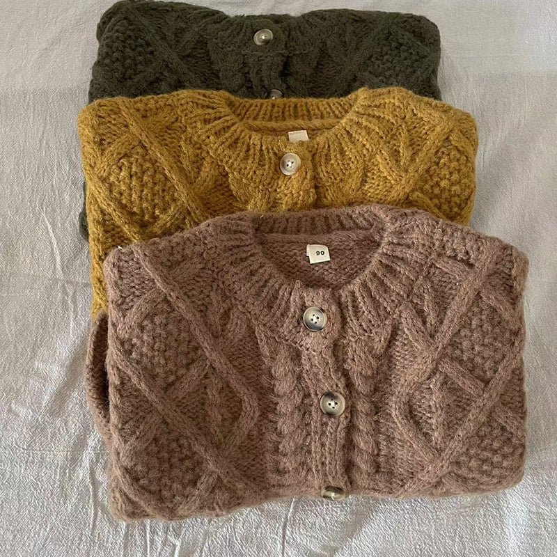 Cozy Cotton Cable Knit Sweater - JAC