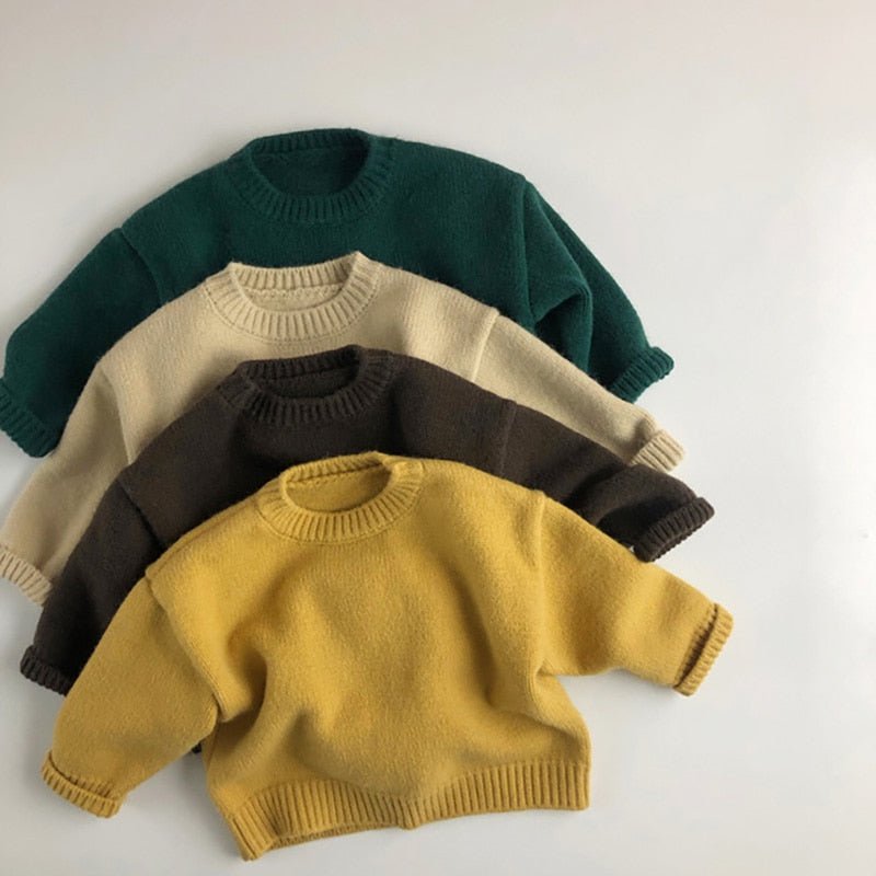 Cozy Cotton Crew Neck Sweater - JAC