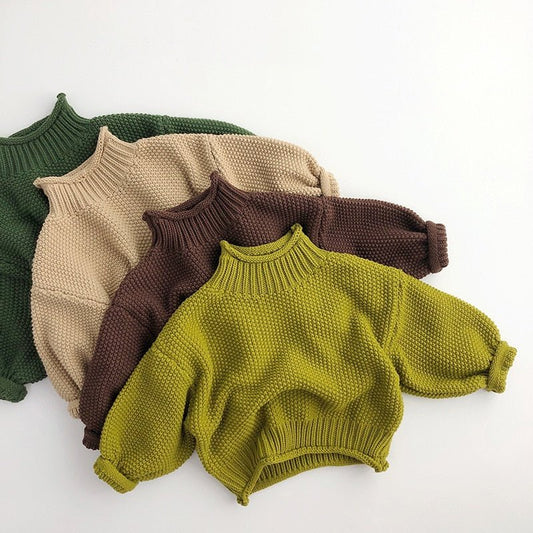 Cozy Cotton Turtleneck Sweater - JAC