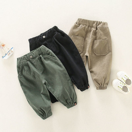 Cozy Kids' Cargo Pants with Fleece Lining - JAC