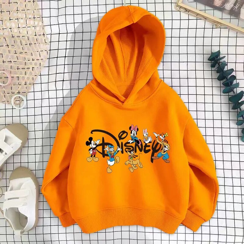 Cozy Kids' Cartoon Hoodie - JAC