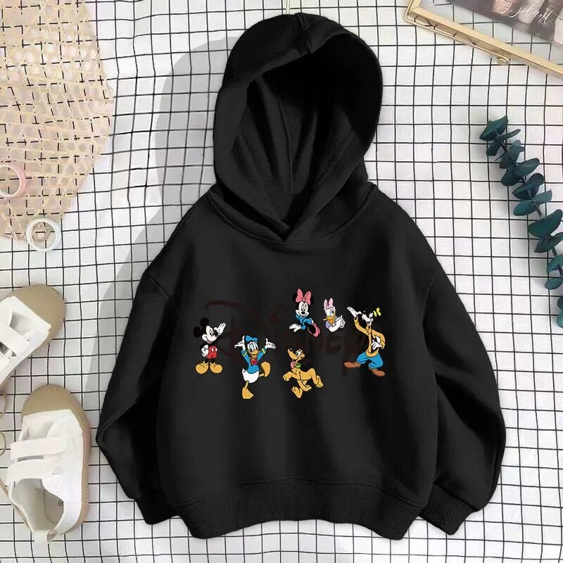 Cozy Kids' Cartoon Hoodie - JAC