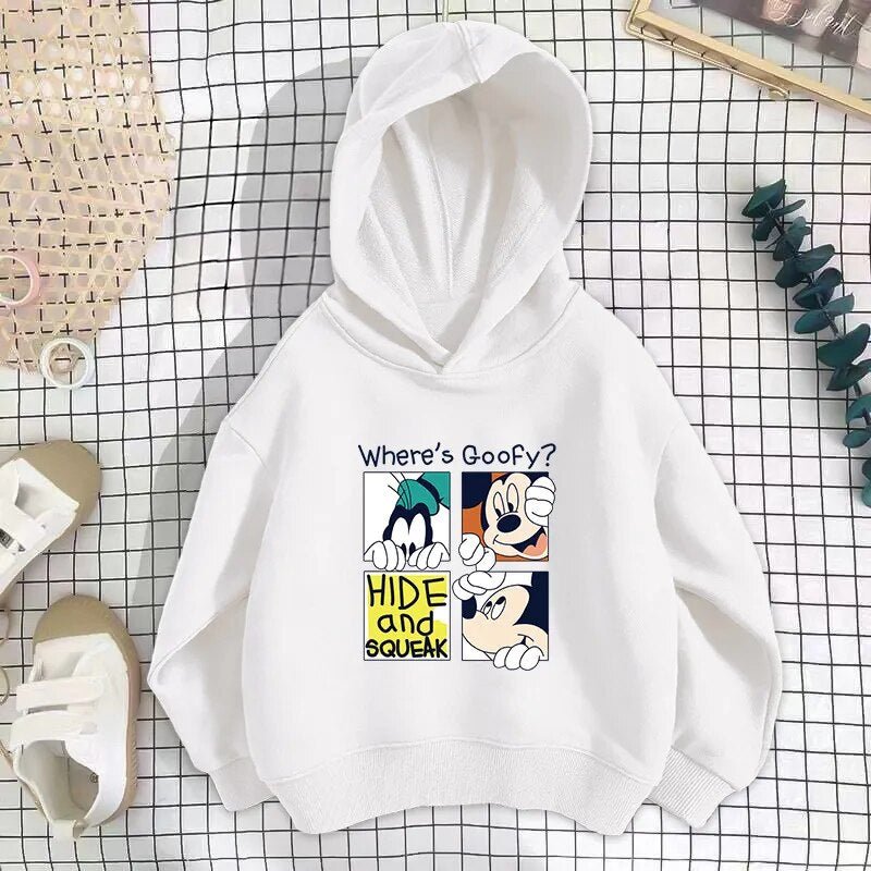 Cozy Kids' Cartoon Hoodie - JAC