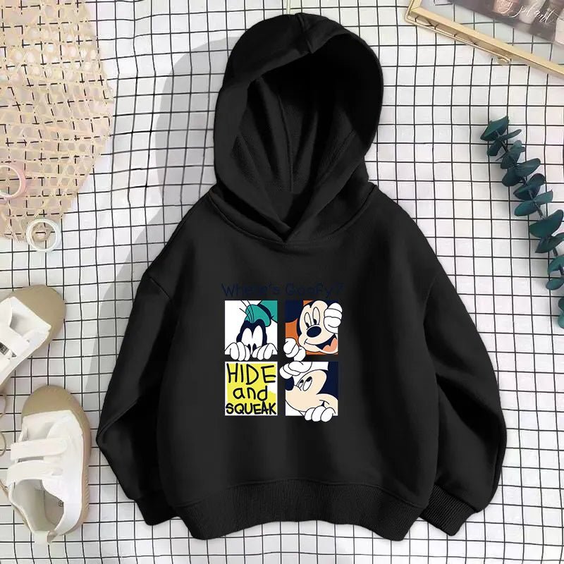 Cozy Kids' Cartoon Hoodie - JAC