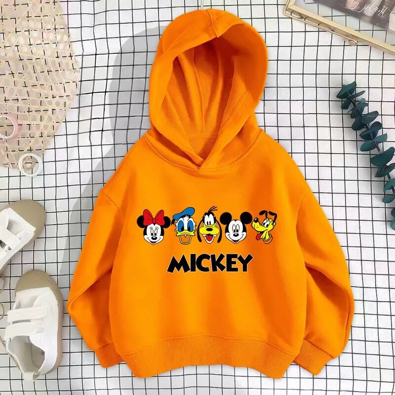 Cozy Kids' Cartoon Hoodie - JAC