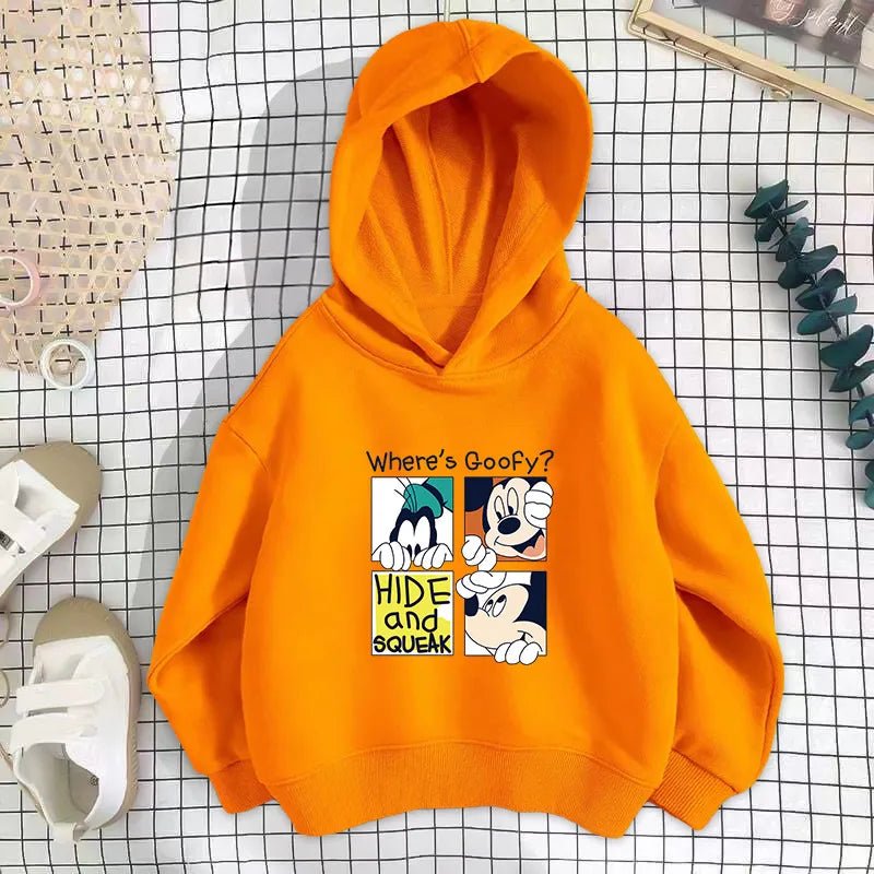 Cozy Kids' Cartoon Hoodie - JAC