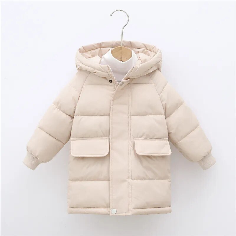 Cozy Kids' Puffer Coat with Hood - JAC