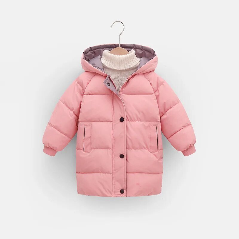 Cozy Kids' Puffer Coat with Hood - JAC