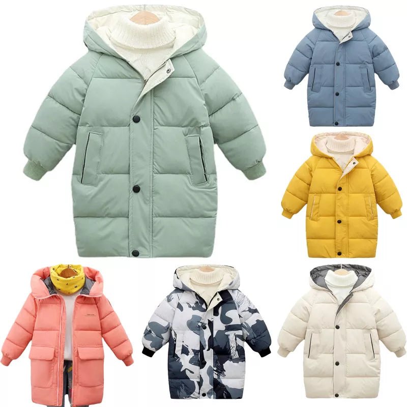 Cozy Kids' Puffer Coat with Hood - JAC