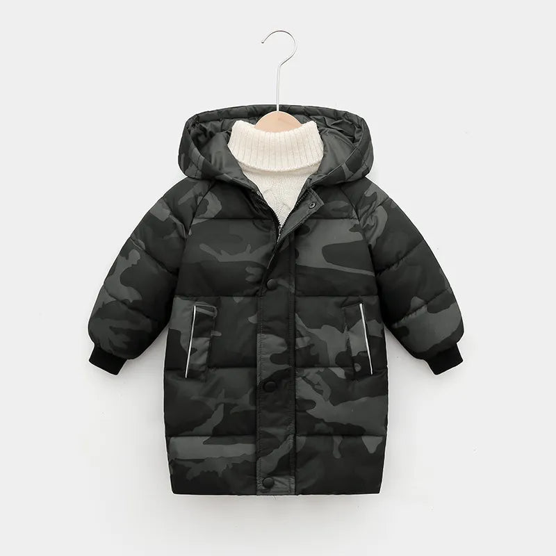 Cozy Kids' Puffer Coat with Hood - JAC