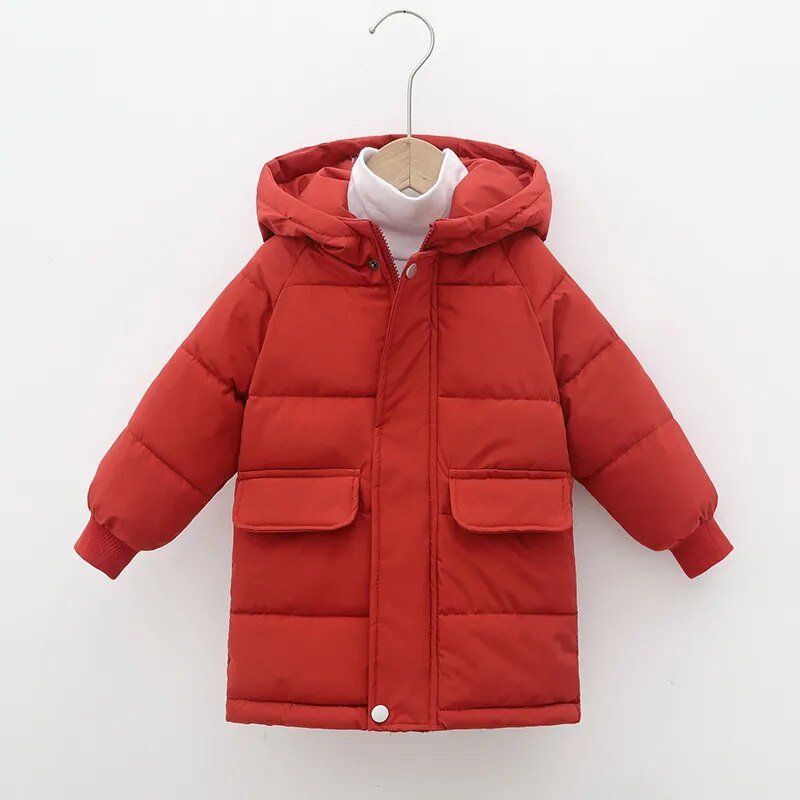 Cozy Kids' Puffer Coat with Hood - JAC