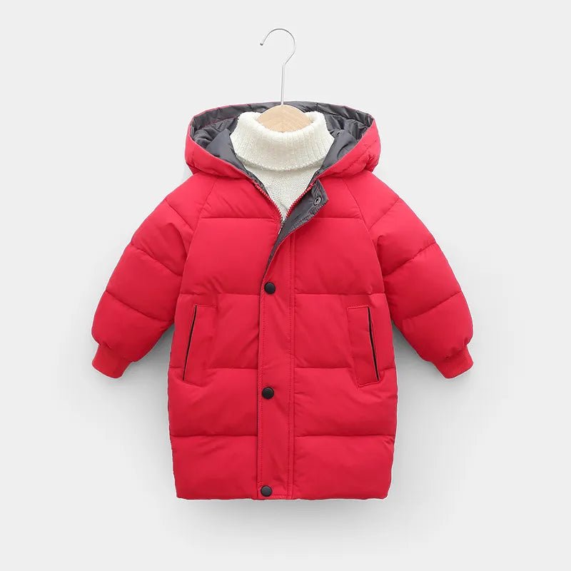 Cozy Kids' Puffer Coat with Hood - JAC