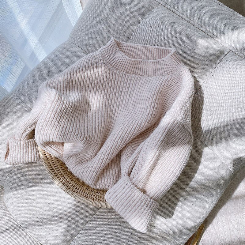 Cozy Kids' Round Neck Sweater - JAC