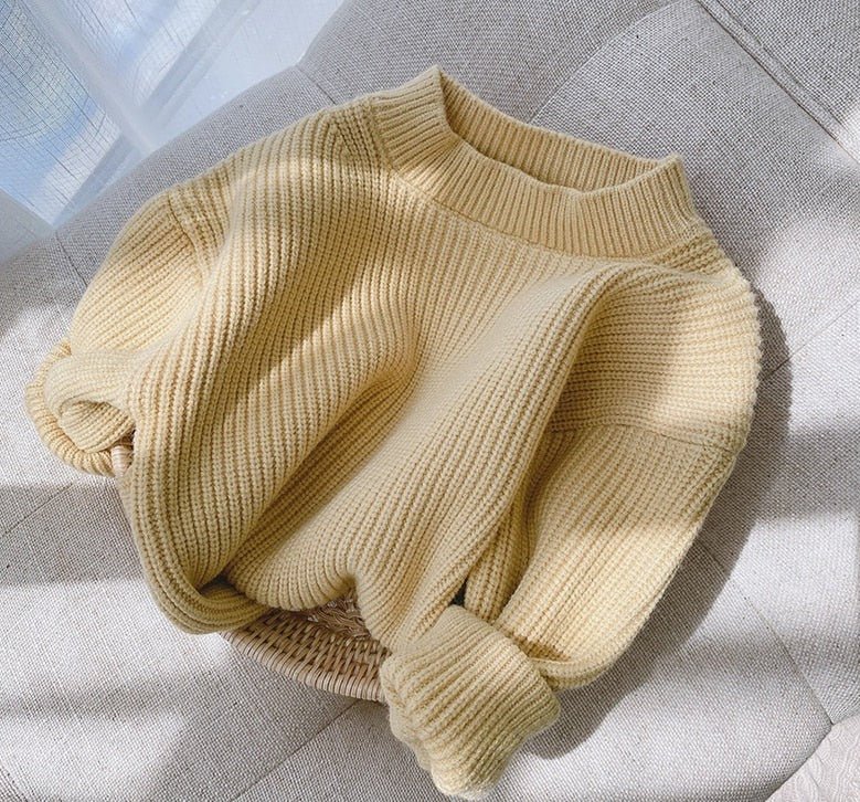 Cozy Kids' Round Neck Sweater - JAC