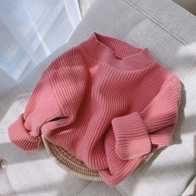 Cozy Kids' Round Neck Sweater - JAC