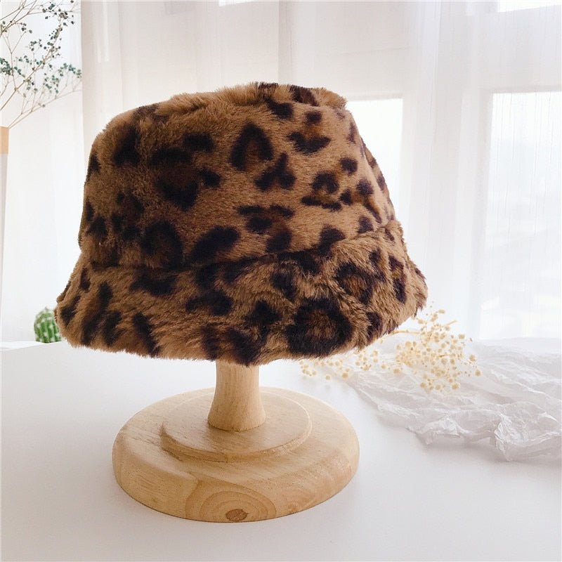 Cozy Teddy Bear Bucket Hat - Unisex, One Size - JAC