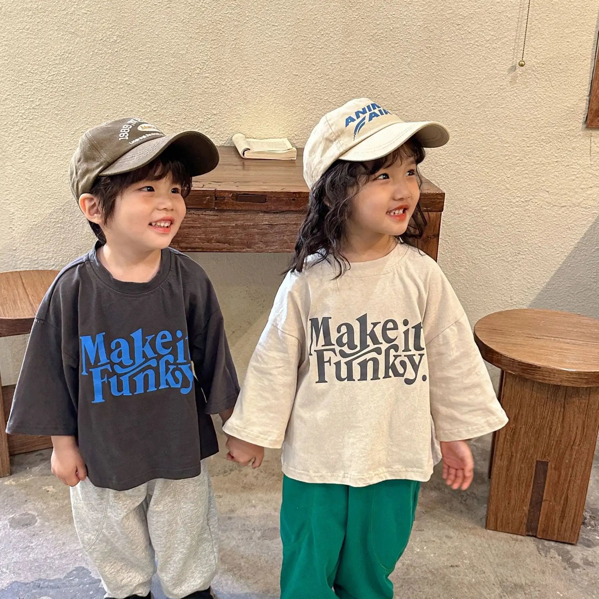 Funky Vibes Kids' Oversized Tee - JAC